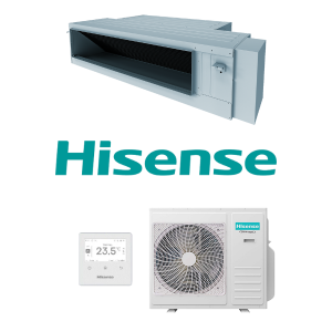 Hisense AUD-100XR4RSH1-SET 10.0kW Ducted Single Phase System with wall controller HACW02